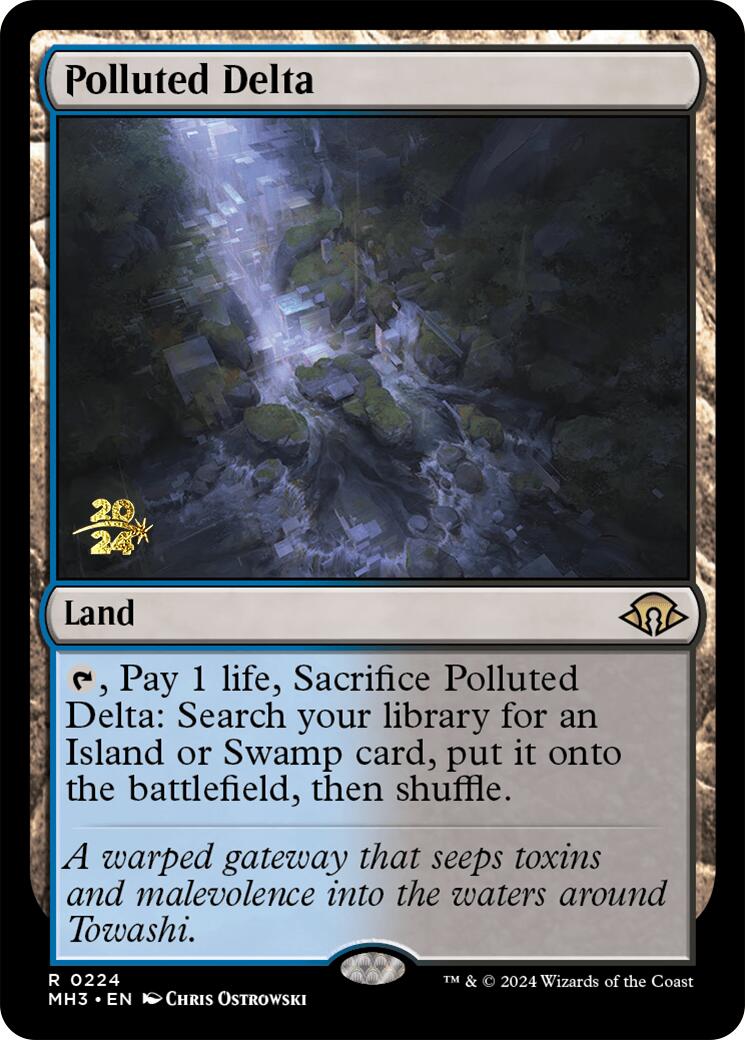 Polluted Delta [Modern Horizons 3 Prerelease Promos] | Tables and Towers