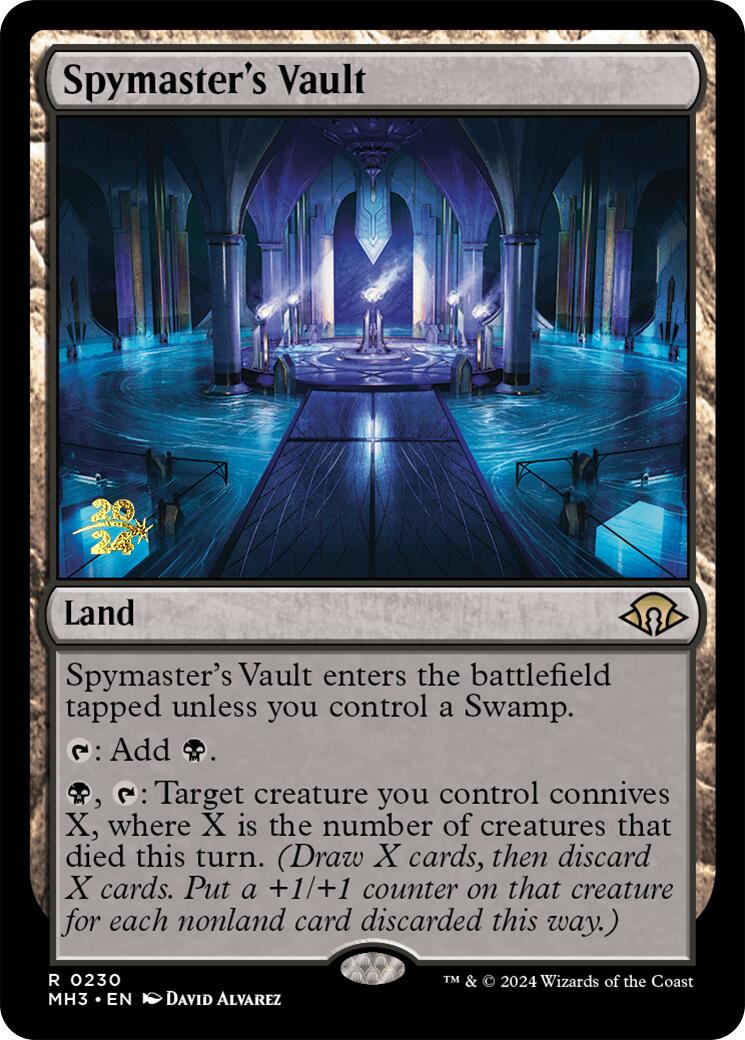 Spymaster's Vault [Modern Horizons 3 Prerelease Promos] | Tables and Towers