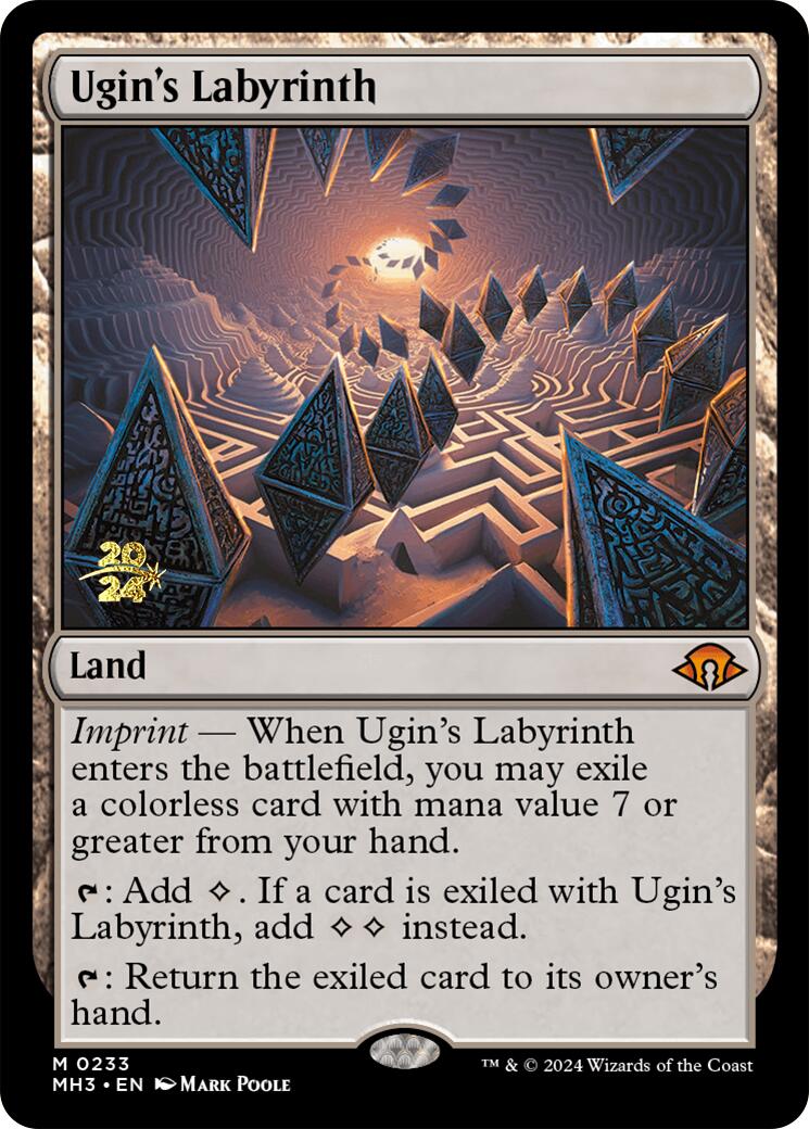 Ugin's Labyrinth [Modern Horizons 3 Prerelease Promos] | Tables and Towers