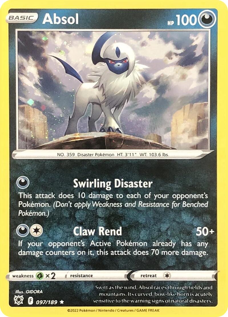 Absol (097/189) (Cosmos Holo) [Miscellaneous Cards] | Tables and Towers