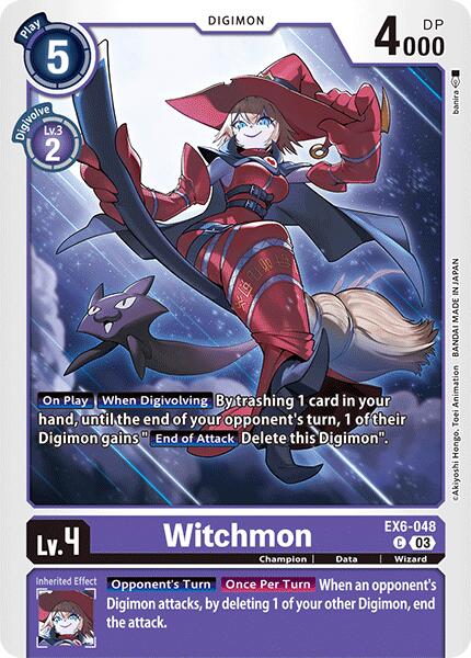 Witchmon [EX6-048] [Infernal Ascension] | Tables and Towers