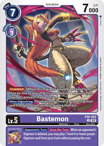 Bastemon [EX6-052] [Infernal Ascension] | Tables and Towers