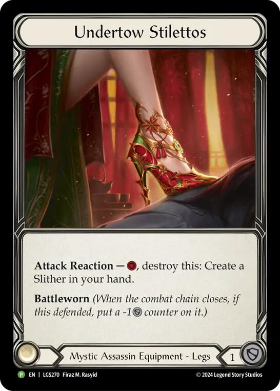 Undertow Stilettos [LGS270] (Promo)  Rainbow Foil | Tables and Towers