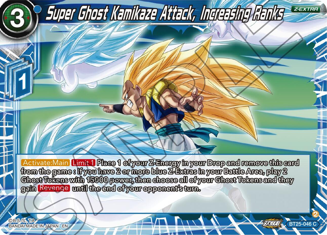 Super Ghost Kamikaze Attack, Increasing Ranks (BT25-046) [Legend of the Dragon Balls] | Tables and Towers