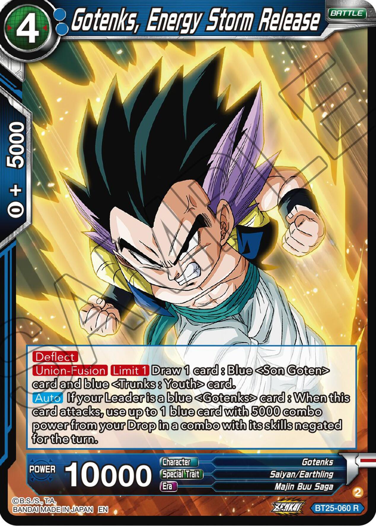 Gotenks, Energy Storm Release (BT25-060) [Legend of the Dragon Balls] | Tables and Towers