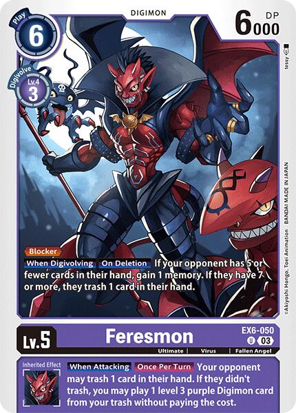 Feresmon [EX6-050] [Infernal Ascension] | Tables and Towers