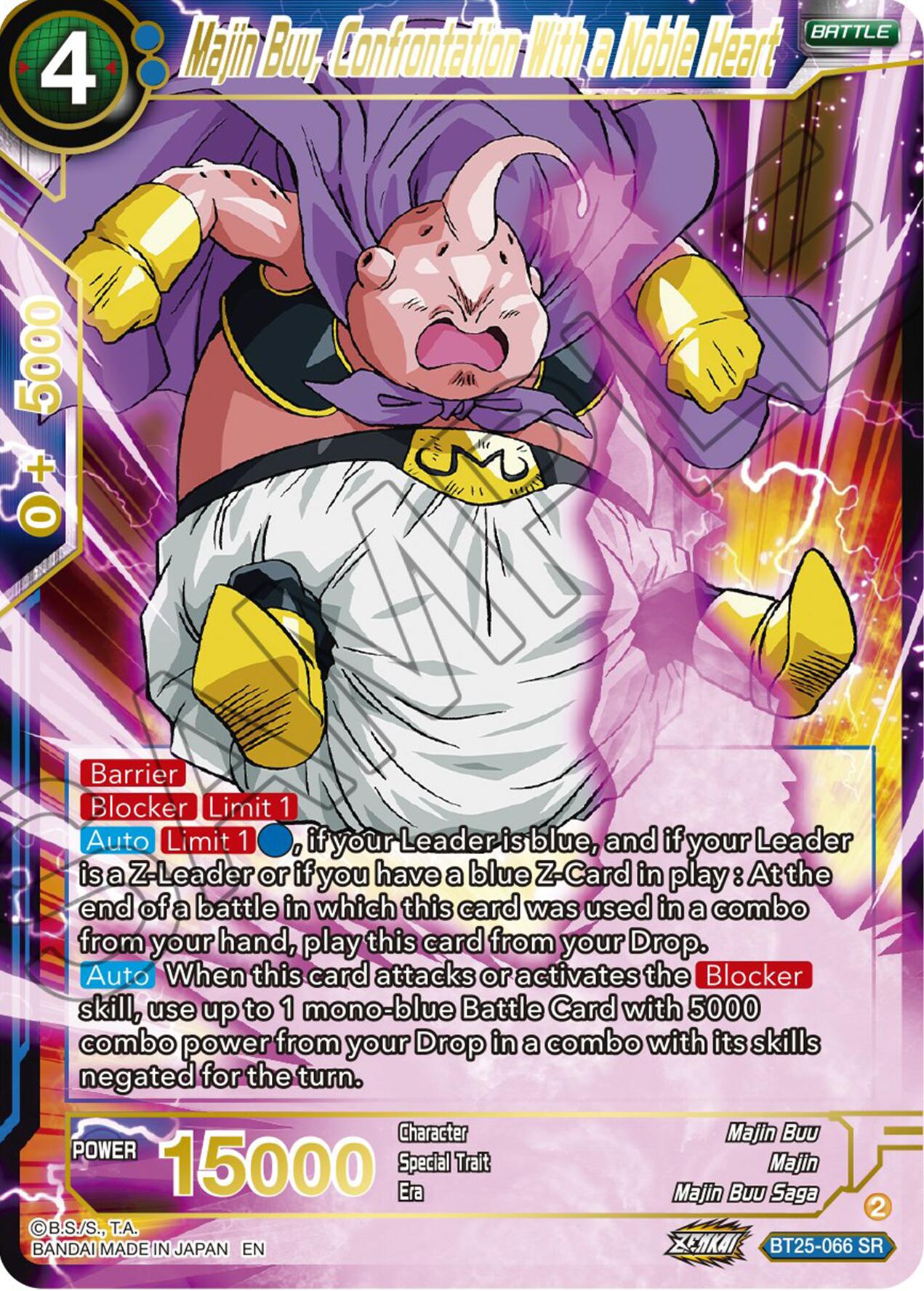 Majin Buu, Confrontaliter With a Mobile Heat (BT25-066) [Legend of the Dragon Balls] | Tables and Towers