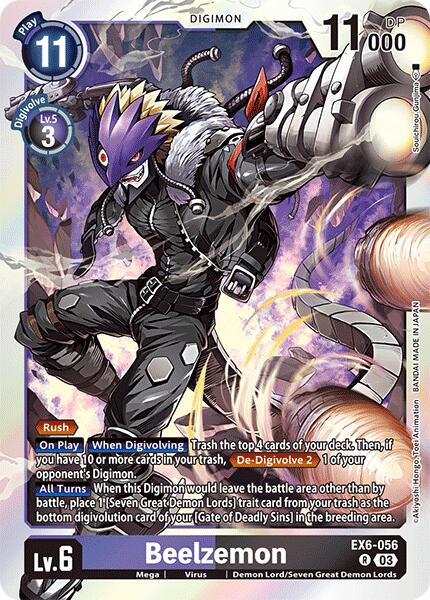 Beelzemon [EX6-056] [Infernal Ascension] | Tables and Towers