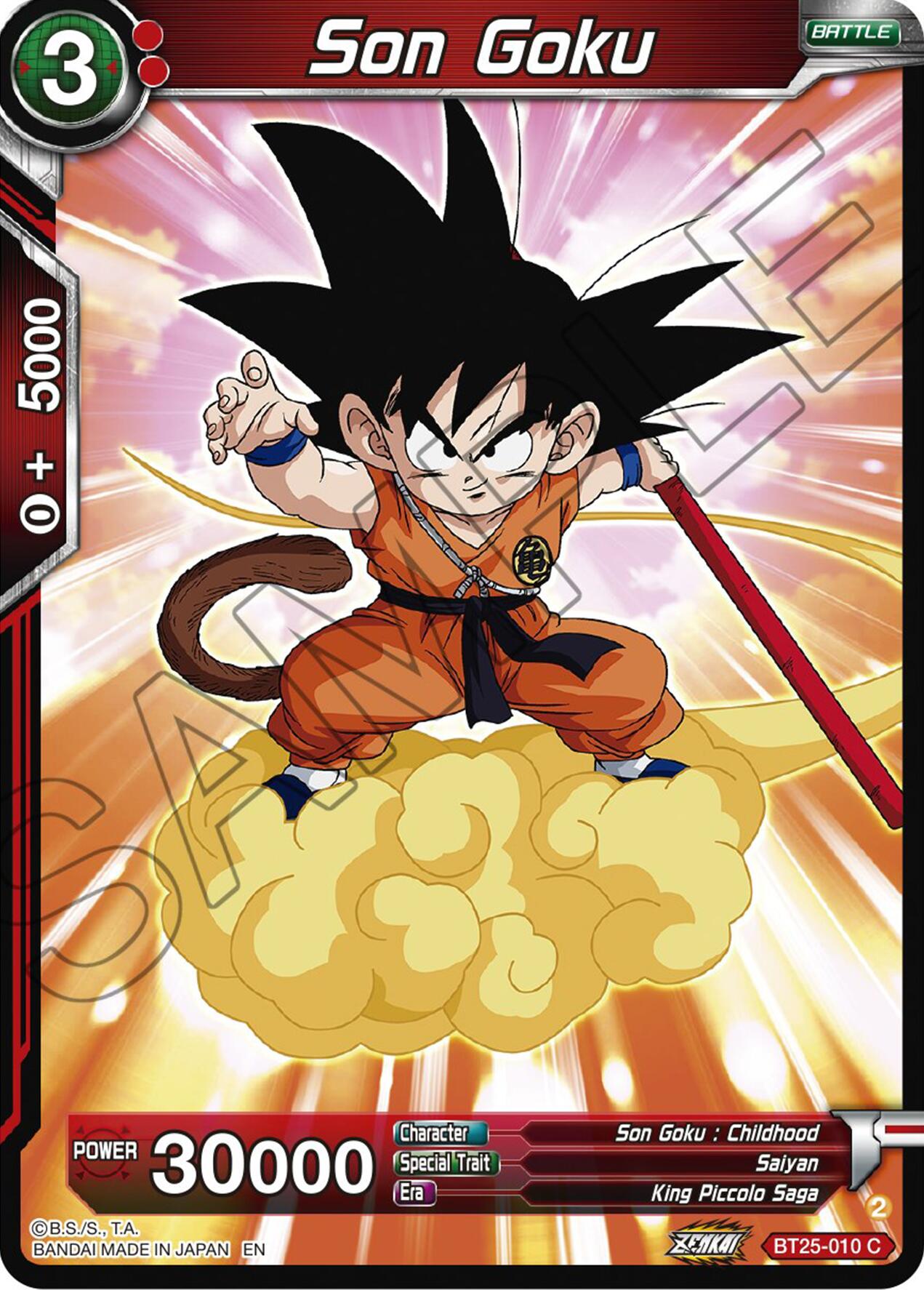 Son Goku (BT25-010) [Legend of the Dragon Balls] | Tables and Towers