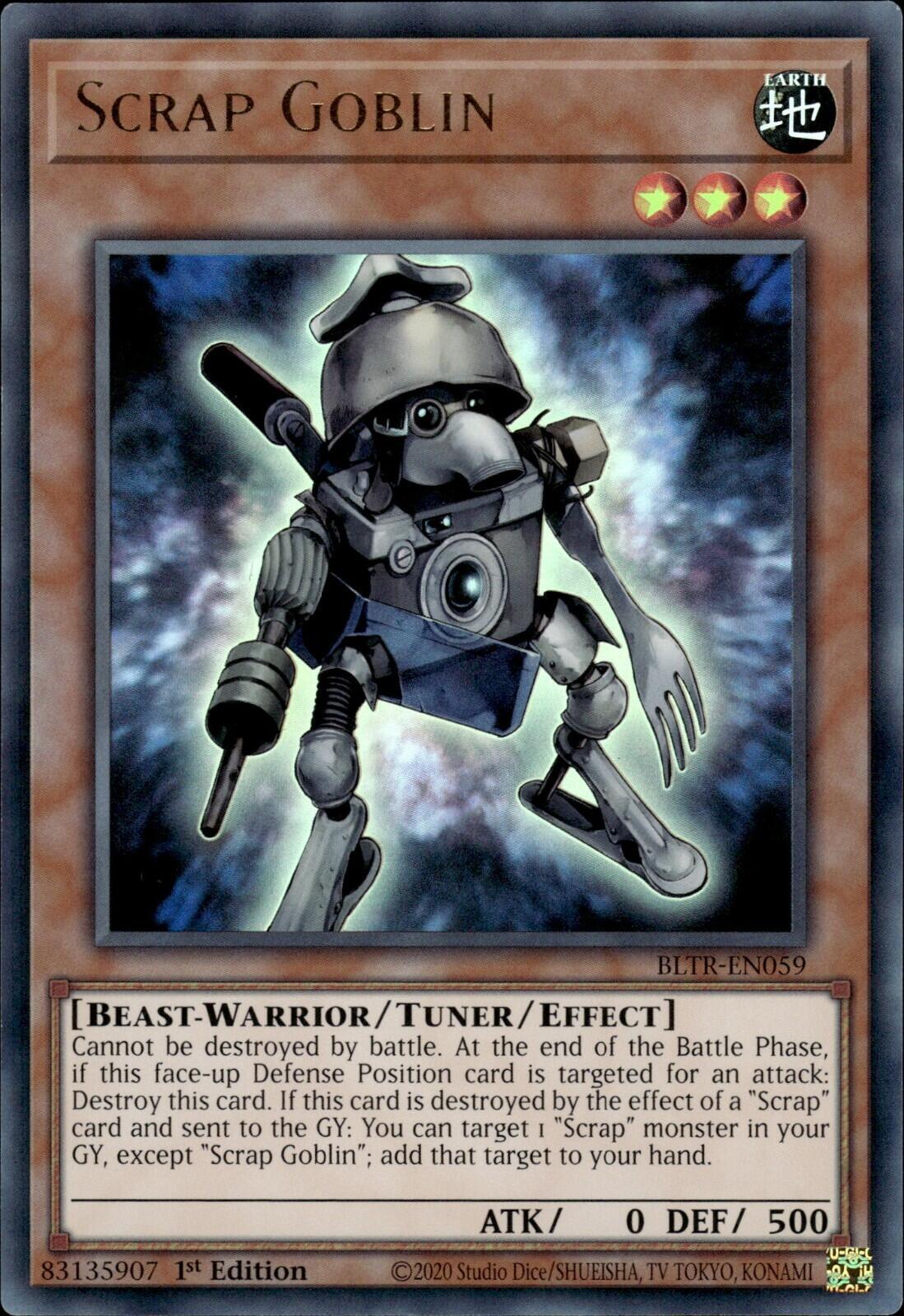 Scrap Goblin [BLTR-EN059] Ultra Rare | Tables and Towers