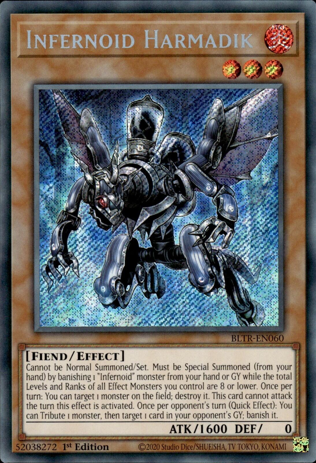 Infernoid Harmadik [BLTR-EN060] Secret Rare | Tables and Towers