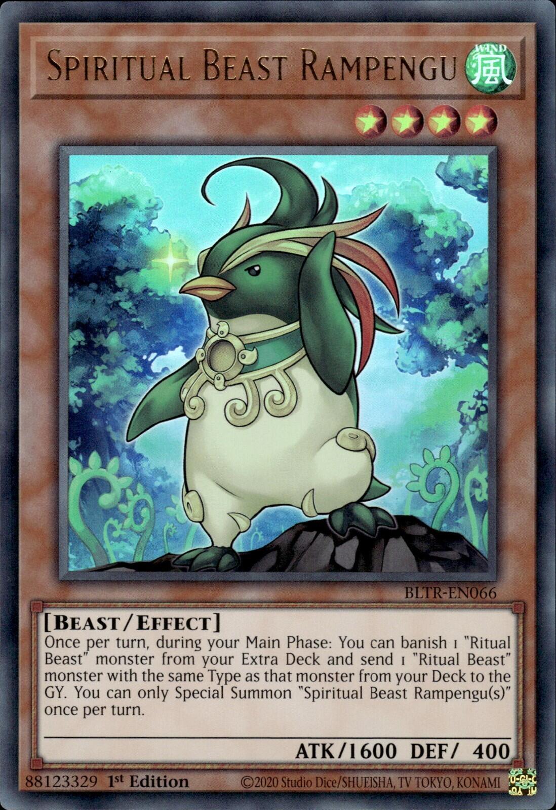 Spiritual Beast Rampengu [BLTR-EN066] Ultra Rare | Tables and Towers