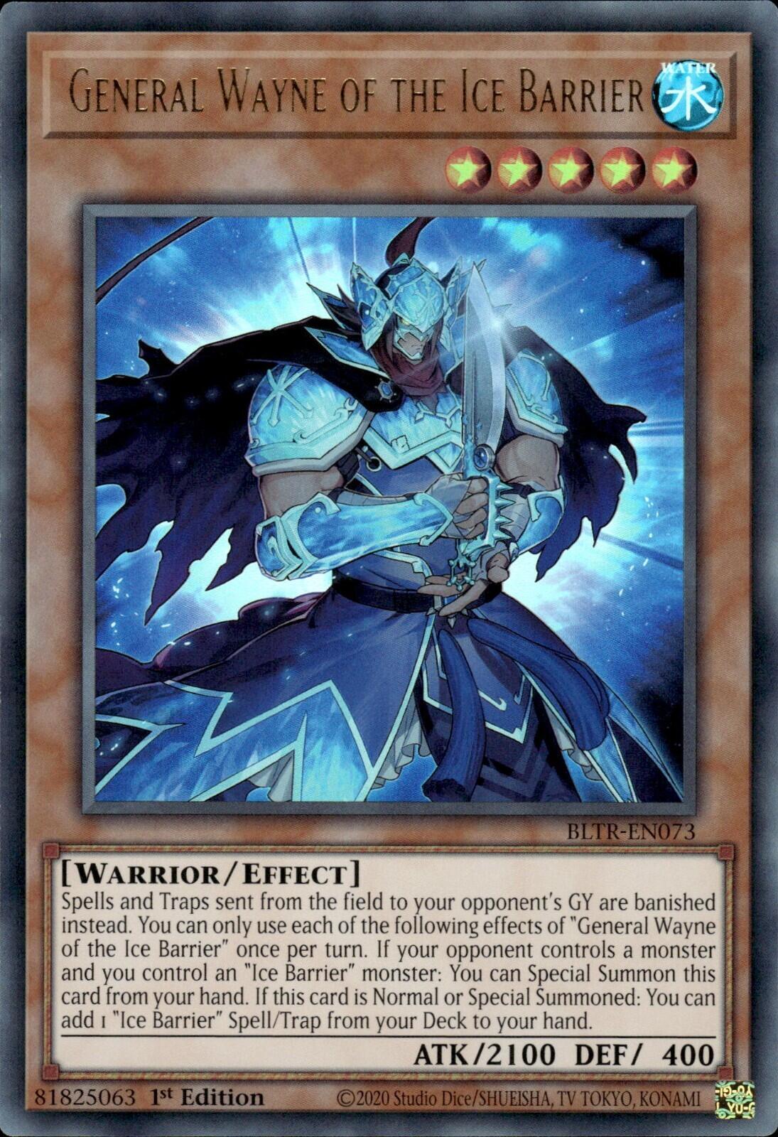 General Wayne of the Ice Barrier [BLTR-EN073] Ultra Rare | Tables and Towers