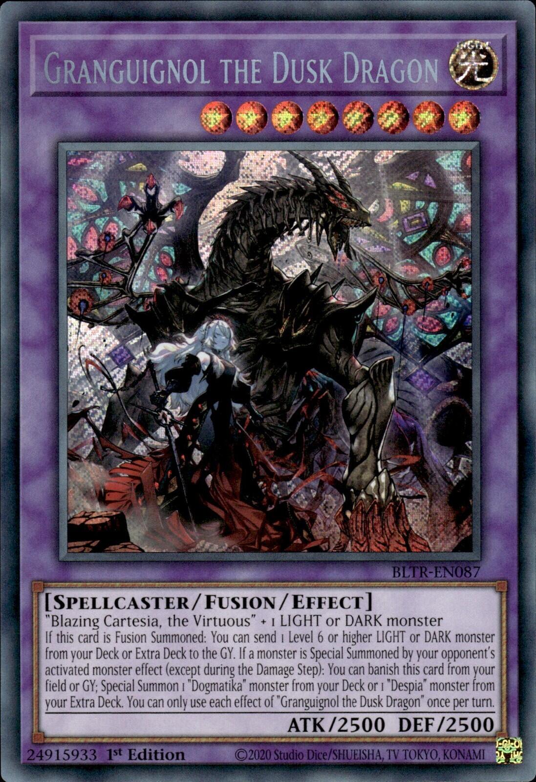 Granguignol the Dusk Dragon [BLTR-EN087] Secret Rare | Tables and Towers