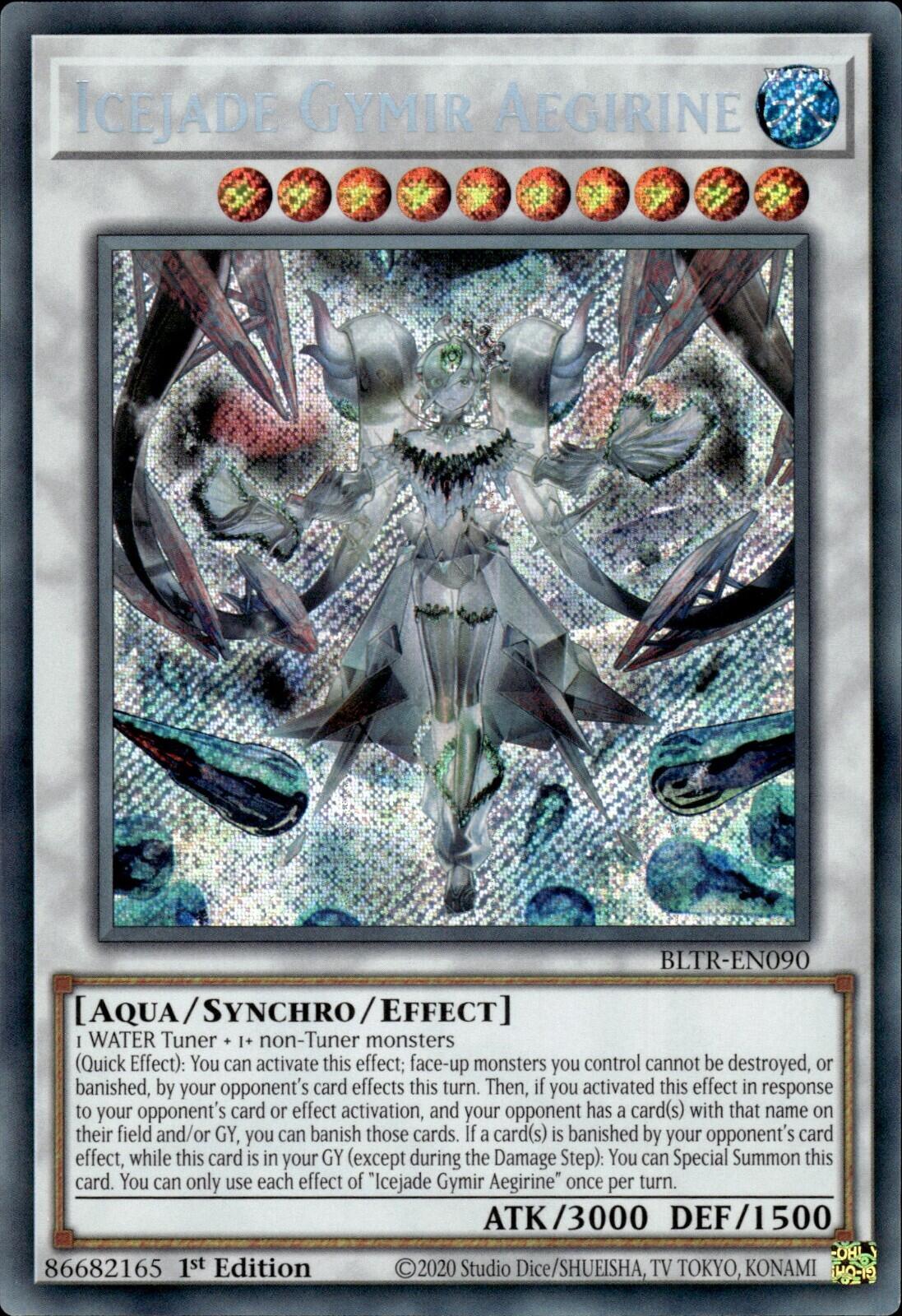 Icejade Gymir Aegirine [BLTR-EN090] Secret Rare | Tables and Towers