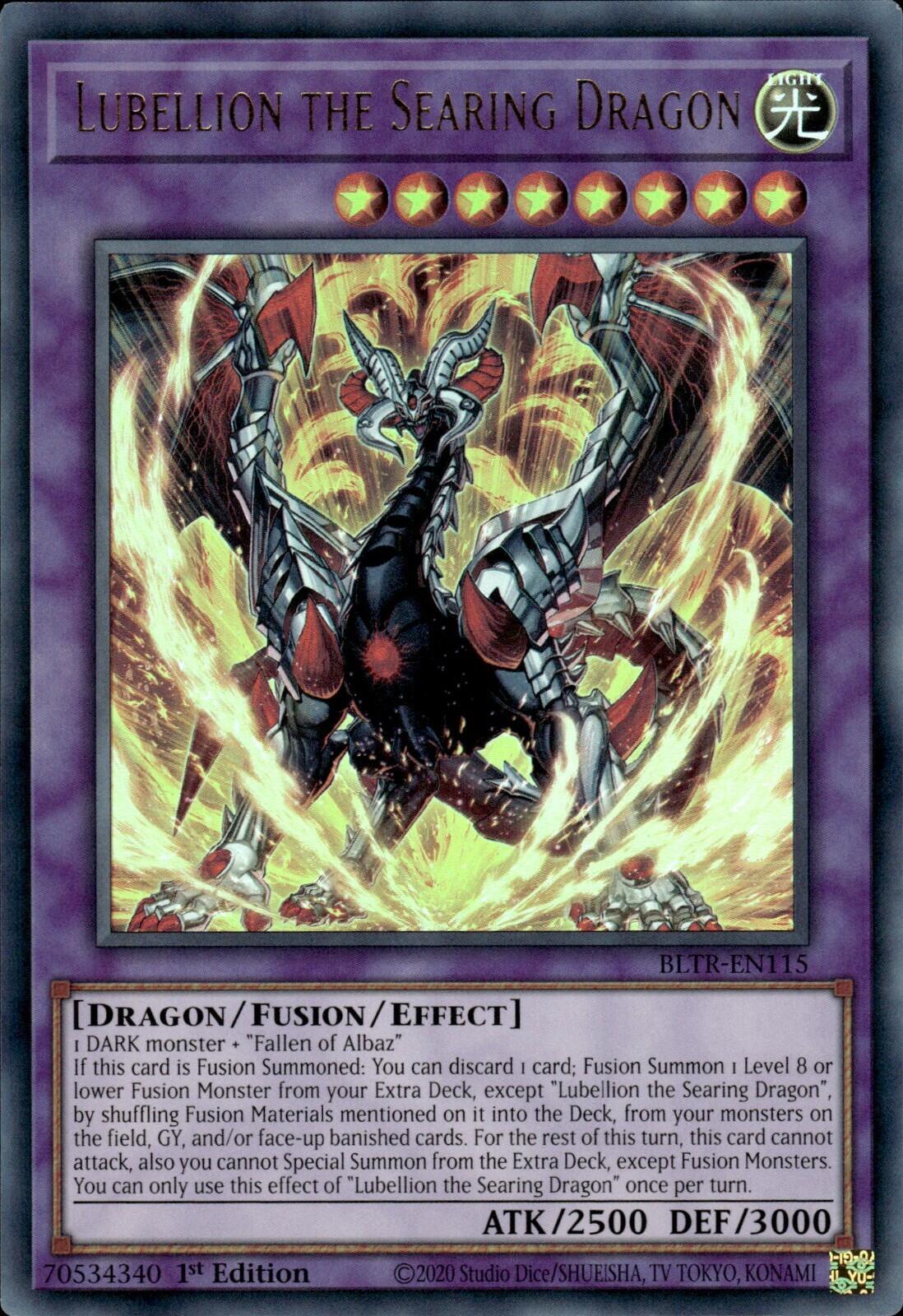 Lubellion the Searing Dragon [BLTR-EN115] Ultra Rare | Tables and Towers