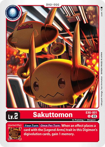 Sakuttomon [EX6-001] [Infernal Ascension] | Tables and Towers