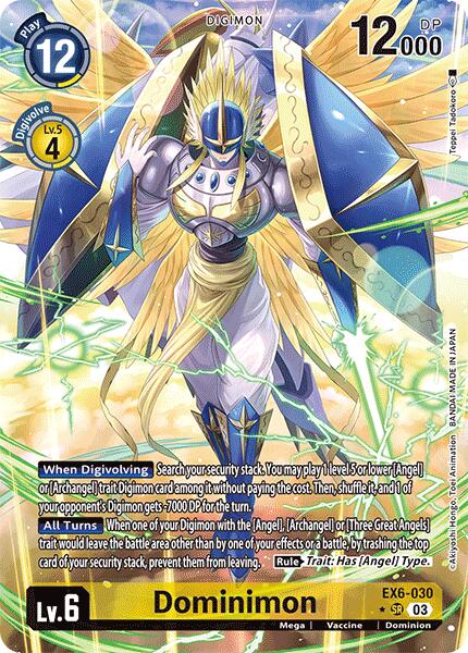 Dominimon [EX6-030] (Alternate Art) [Infernal Ascension] | Tables and Towers