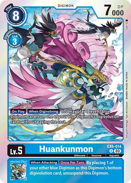 Huankunmon [EX6-014] [Infernal Ascension] | Tables and Towers