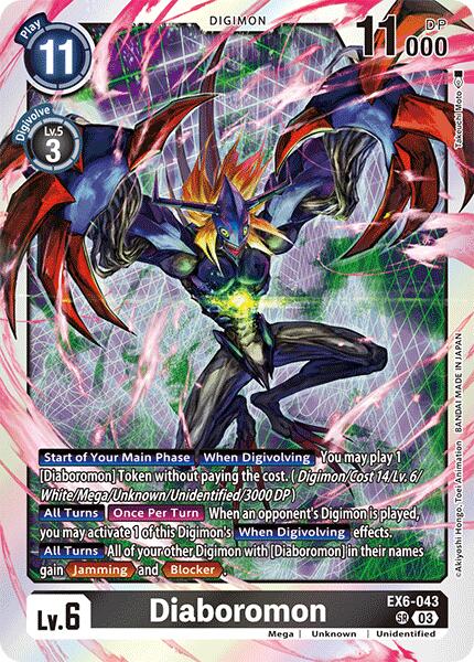 Diaboromon [EX6-043] [Infernal Ascension] | Tables and Towers