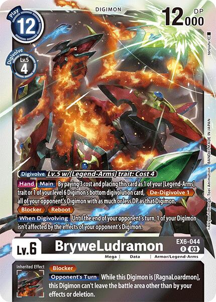 BryweLudramon [EX6-044] [Infernal Ascension] | Tables and Towers