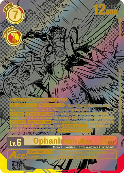 Ophanimon ACE [EX6-027] (Textured) [Infernal Ascension] | Tables and Towers