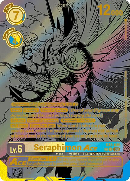 Seraphimon ACE [EX6-028] (Textured) [Infernal Ascension] | Tables and Towers