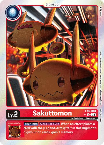 Sakuttomon [EX6-001] (Box Promotion Pack: Infernal Ascension) [Infernal Ascension] | Tables and Towers