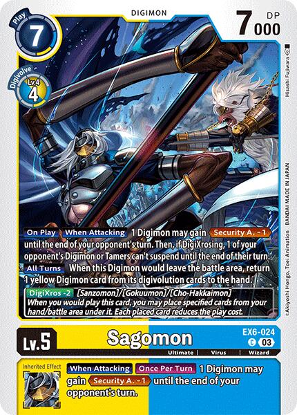 Sagomon [EX6-024] [Infernal Ascension] | Tables and Towers