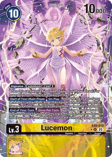 Lucemon [EX6-018] (Alternate Art) [Infernal Ascension] | Tables and Towers