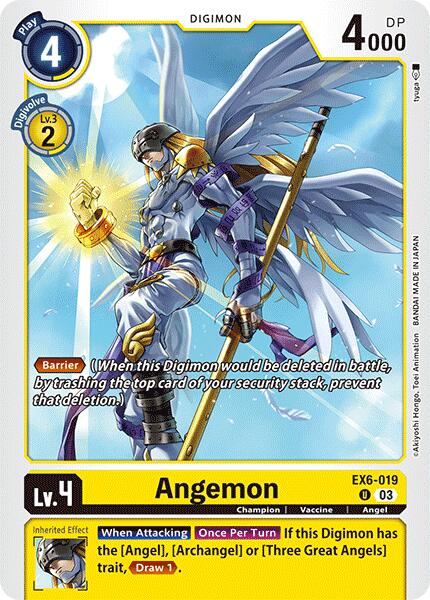 Angemon [EX6-019] [Infernal Ascension] | Tables and Towers