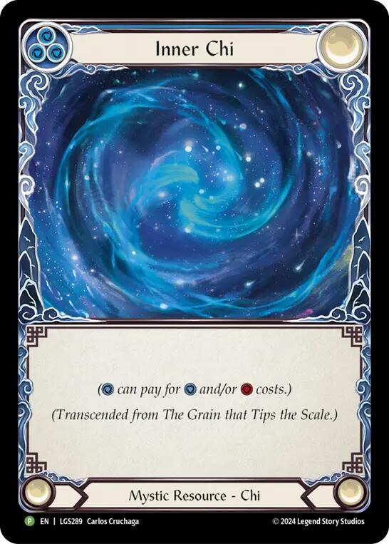 The Grain that Tips the Scale // Inner Chi [LGS289] (Promo)  Rainbow Foil | Tables and Towers