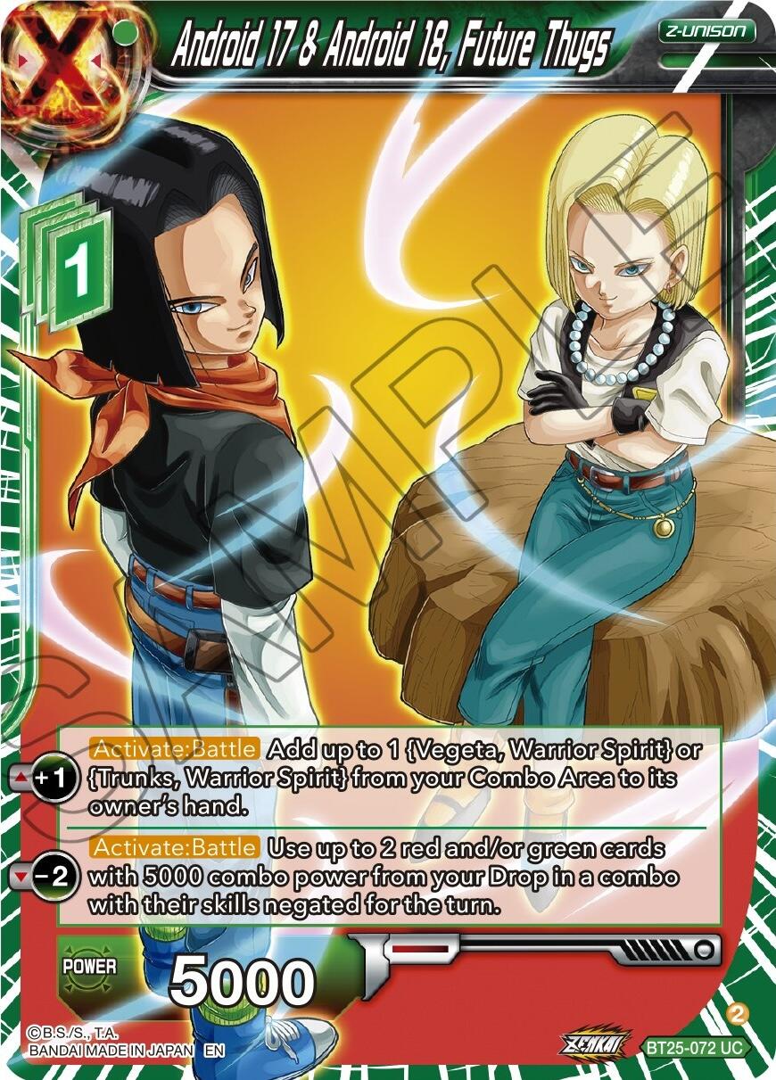 Android 17 & Android 18, Future Thugs (BT25-072) [Legend of the Dragon Balls] | Tables and Towers