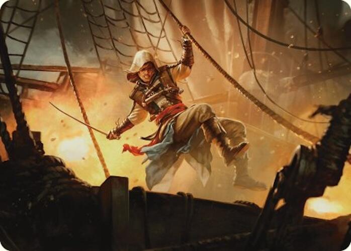 Edward Kenway Art Card [Assassin's Creed Art Series] | Tables and Towers