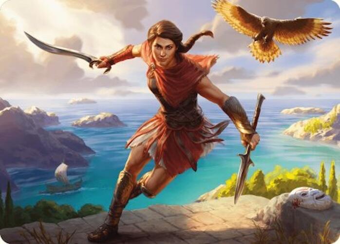 Kassandra, Eagle Bearer Art Card [Assassin's Creed Art Series] | Tables and Towers