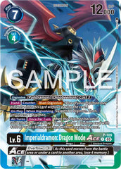 Imperialdramon: Dragon Mode ACE [P-109] (Digimon Adventure 02: The Beginning Set) [Promotional Cards] | Tables and Towers