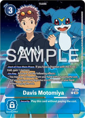 Davis Motomiya [P-124] (Digimon Adventure 02: The Beginning Set) [Promotional Cards] | Tables and Towers