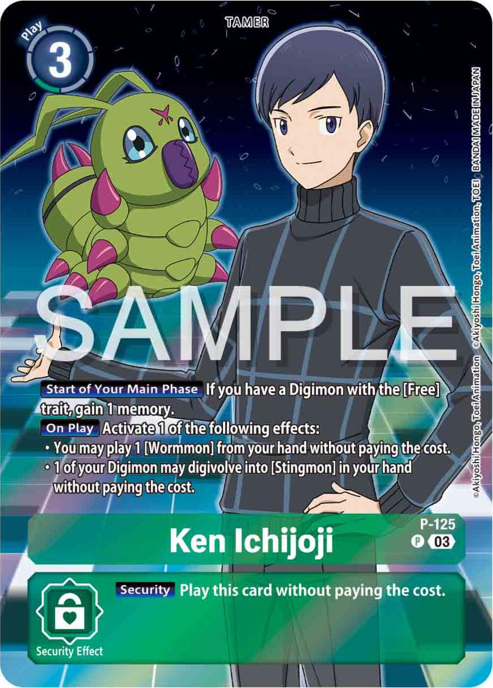 Ken Ichijoji [P-125] (Digimon Adventure 02: The Beginning Set) [Promotional Cards] | Tables and Towers