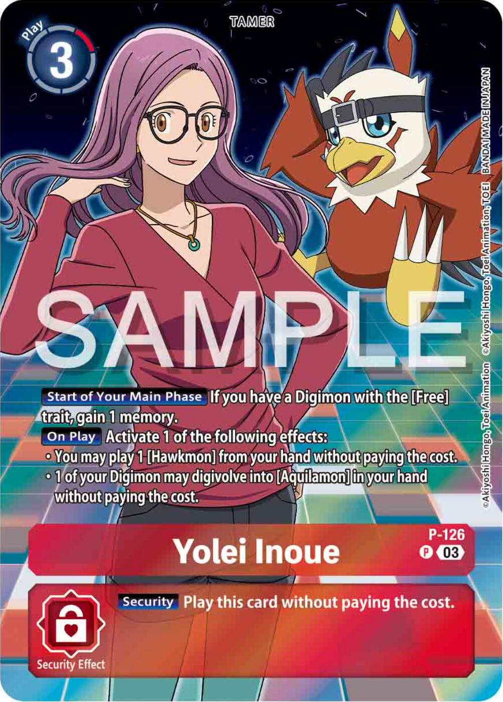 Yolei Inoue [P-126] (Digimon Adventure 02: The Beginning Set) [Promotional Cards] | Tables and Towers