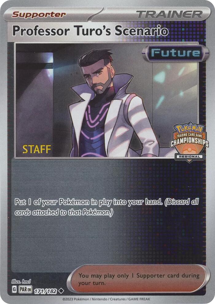 Professor Turo's Scenario (171/182) (2023 Regional Championships Staff) [League & Championship Cards] | Tables and Towers