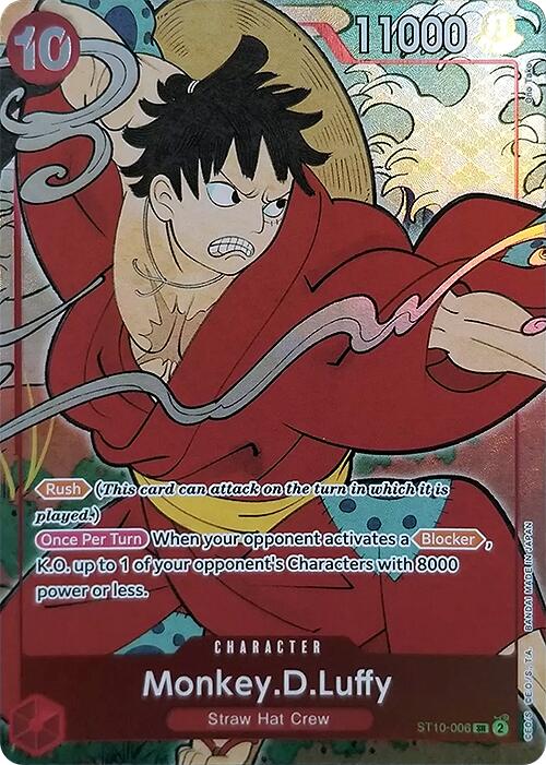 Monkey.D.Luffy (English Version 1st Anniversary Set) [One Piece Promotion Cards] | Tables and Towers