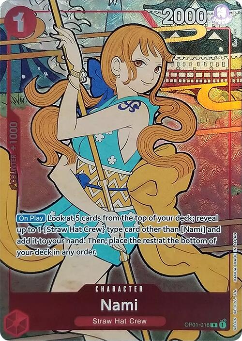 Nami (English Version 1st Anniversary Set) [One Piece Promotion Cards] | Tables and Towers