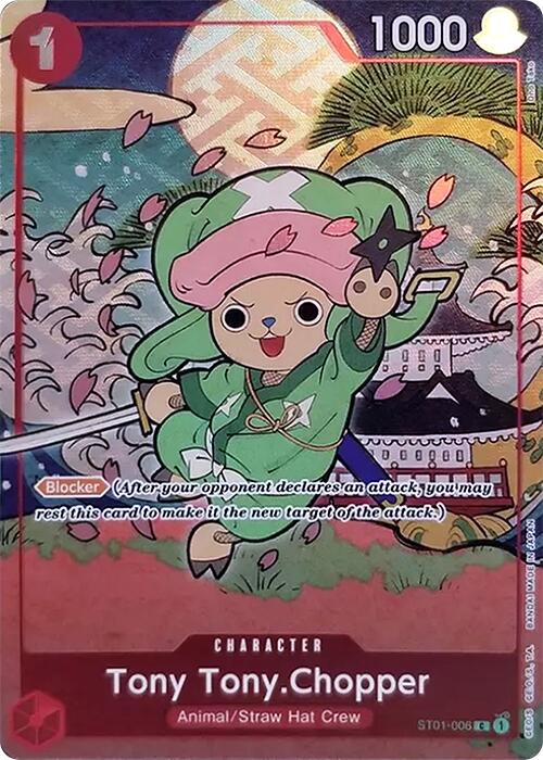 Tony Tony.Chopper (English Version 1st Anniversary Set) [One Piece Promotion Cards] | Tables and Towers