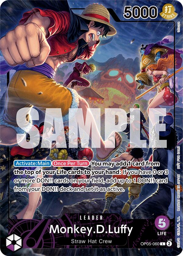 Monkey.D.Luffy (PSA Magazine) [Awakening of the New Era] | Tables and Towers