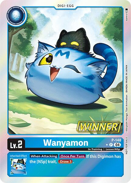 Wanyamon [P-148] (Store Tournament 2024 Jul. – Sep. Winner Pack) [Promotional Cards] | Tables and Towers