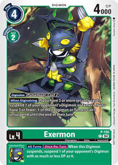 Exermon [P-150] (Store Tournament 2024 Jul. – Sep. Participation Pack) [Promotional Cards] | Tables and Towers