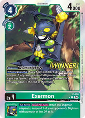 Exermon [P-150] (Store Tournament 2024 Jul. – Sep. Winner Pack) [Promotional Cards] | Tables and Towers