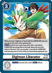 Digimon Liberator [P-151] (Store Tournament 2024 Jul. – Sep. Participation Pack) [Promotional Cards] | Tables and Towers