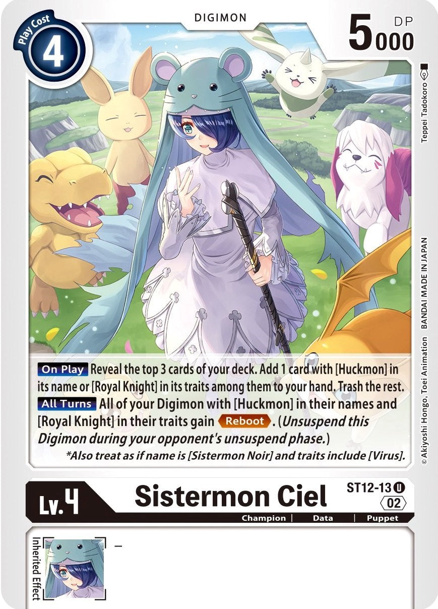 Sistermon Ciel [ST12-13] [Starter Deck: Jesmon] | Tables and Towers