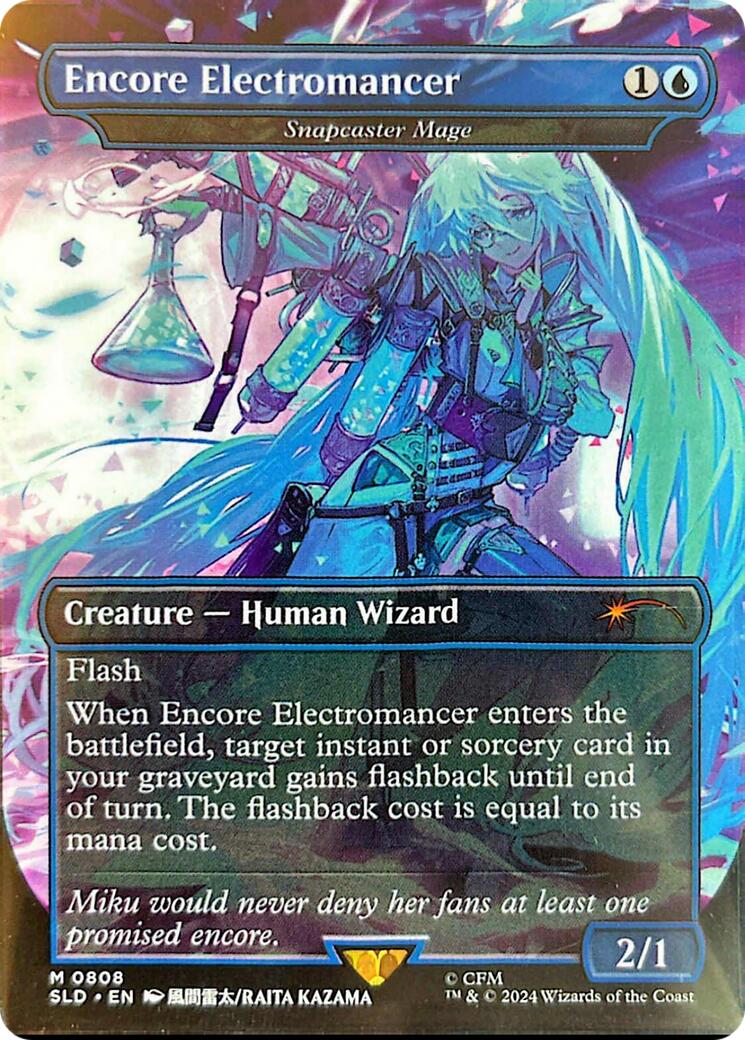 Encore Electromancer - Snapcaster Mage (Rainbow Foil) [Secret Lair Drop Series] | Tables and Towers